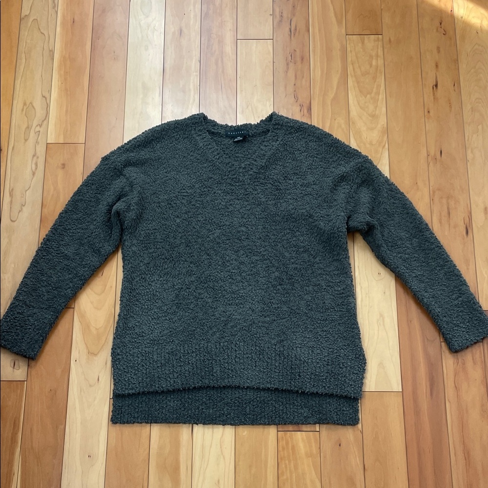 Sanctuary Women’s Plush Sweater- deep green
